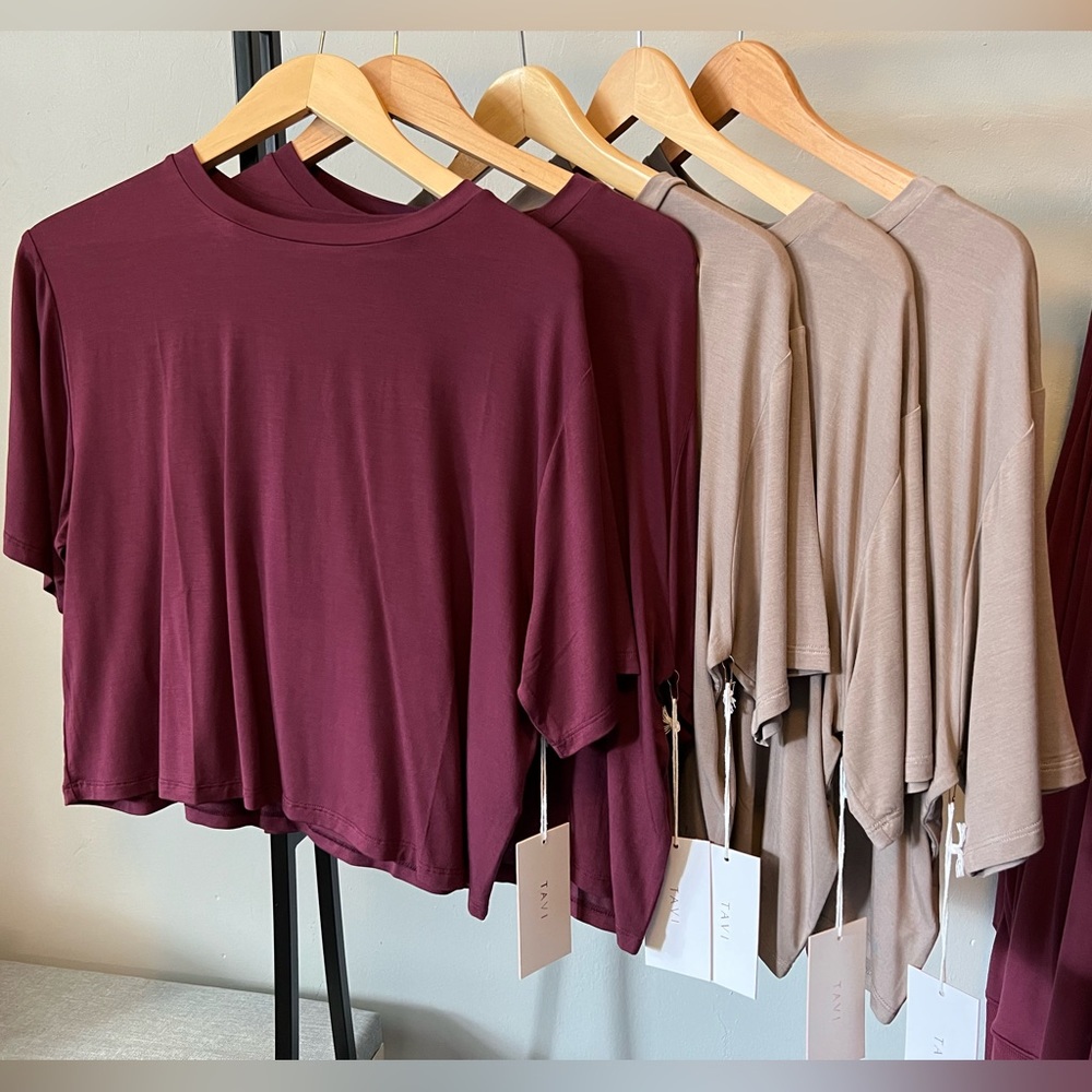 Tavi Noir super soft crop t-shirt